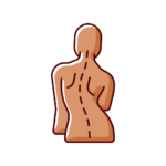 scoliosis rgb color icon vector removebg preview