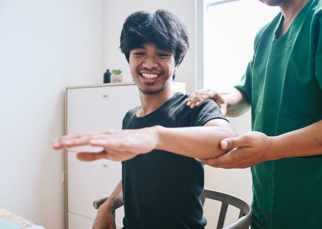 Chiropractic care at Tio Chiro and Physio, Petaling Jaya.