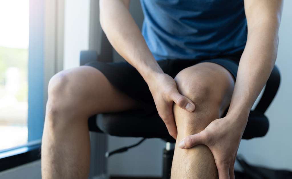 Knee joint pain