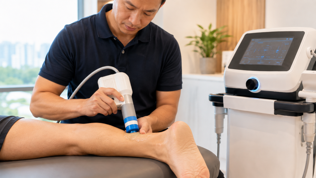 Shockwave therapy for Achilles tendinopathy